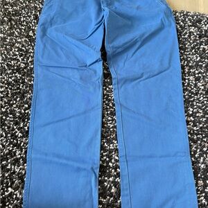 Blue Casual Pants